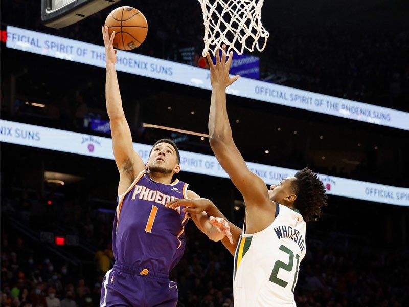 Booker, Paul take charge as Suns roll over Jazz