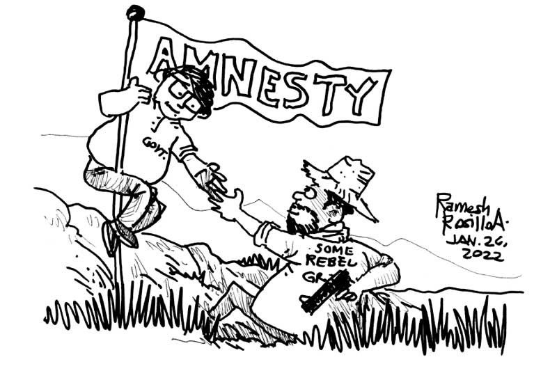 EDITORIAL - Offer amnesty, but know who deserves it
