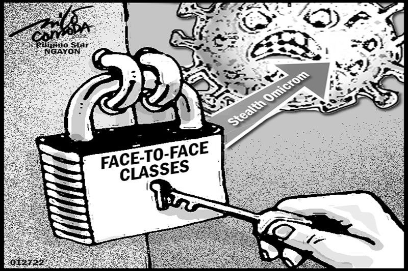 EDITORYAL - Face-to-face classes, ipagpaliban muna