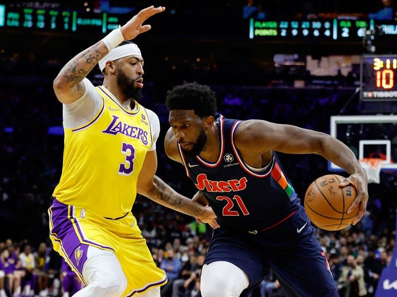 Embiid, 76ers cruise past short-handed Lakers