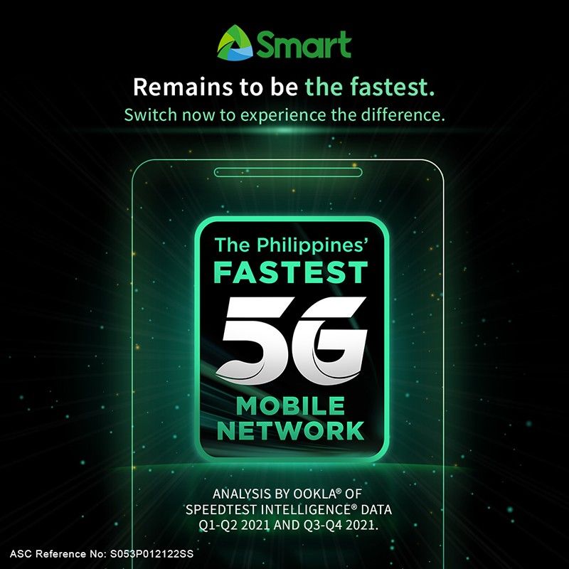 Smart is Philippinesâ undisputed fastest 5G mobile network in latest OoklaÂ®Â reportÂ 