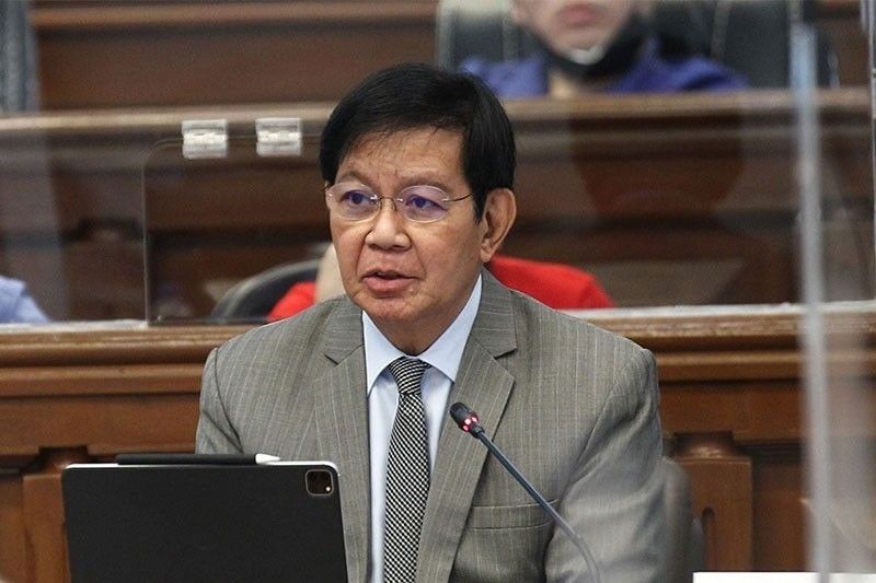 Lacson signs Pharmally report â��with reservationsâ��