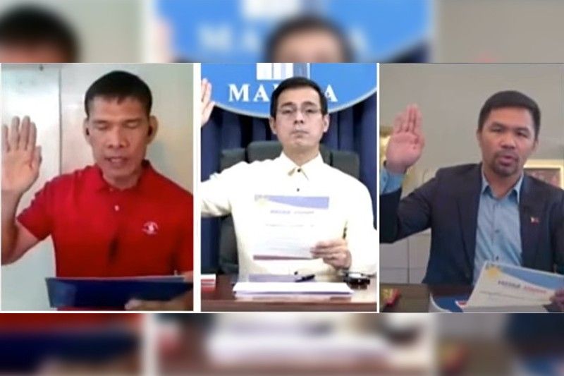 De Guzman, Domagoso at Pacquiao idinetalye paano popondohan kanilang 2022 platforms