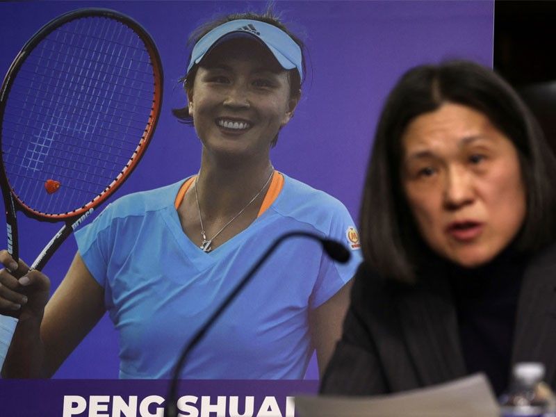 Chinese tennis star Peng Shuai repeats sexual assault denial