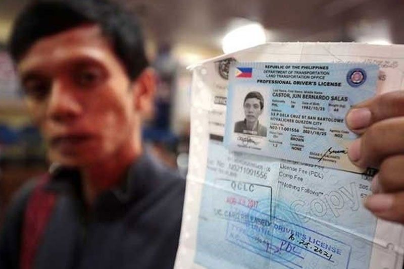 Validity ng tricycle at jeepney driverâs license, vehicle registration palawigin