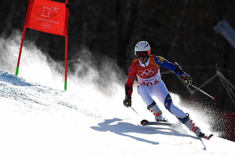 Miller unable to complete run in giant slalom amid snowy weather conditions