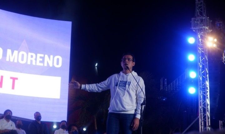 Moreno unfazed by latest survey, says seeking 'people's endorsement'