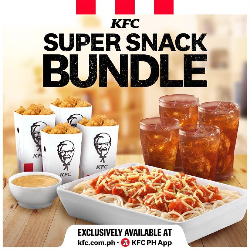 KFC Super Snack Bundle for the super barkada