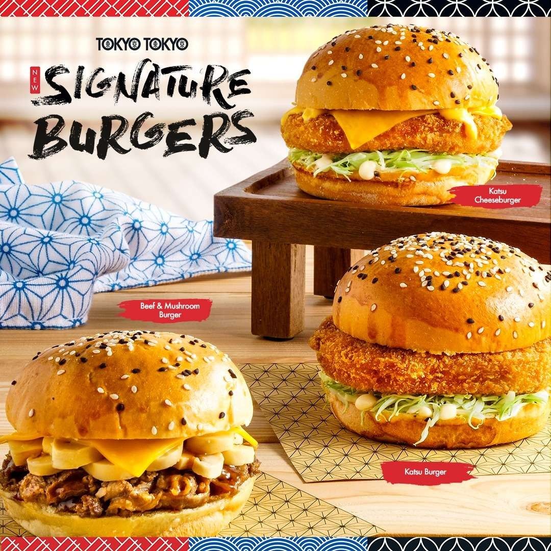 Tokyo Tokyoâs new signature burgers are here!