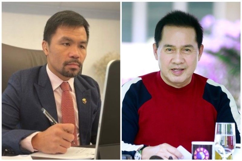 Pacquiao says seeking reconsideration of junked cyber libel suit vs Quiboloy