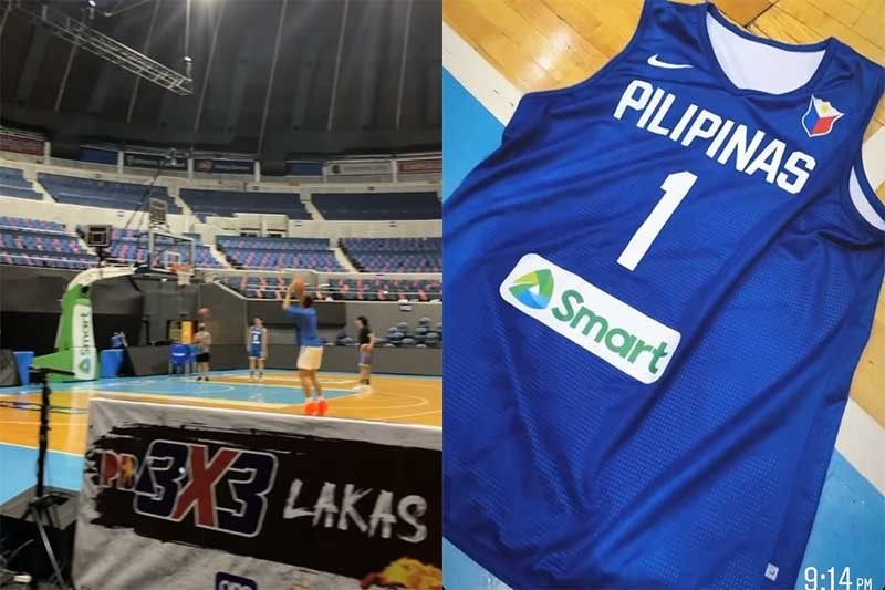 Gilas Pilipinas gets feel of 'home court' Araneta ahead of  FIBA World Cup qualifiers