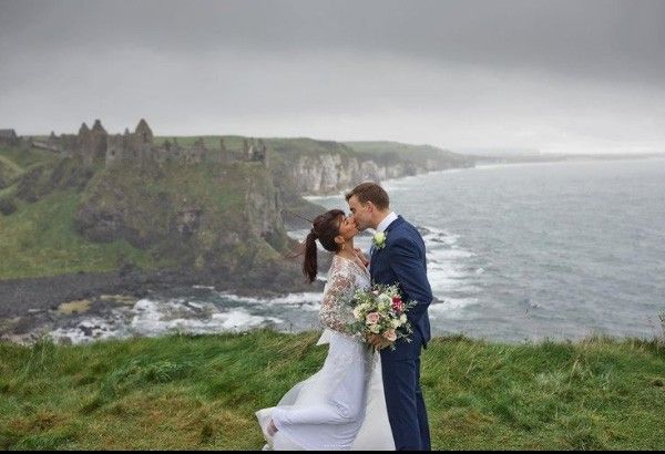 'Game of Thrones' backdrop: Glaiza De Castro stuns at wedding with Irish husband