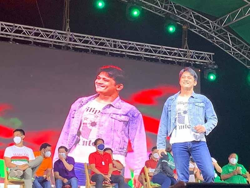 Robin Padilla shares stage â�� but maybe not slate â��  with Marcos-Duterte senatorial bets