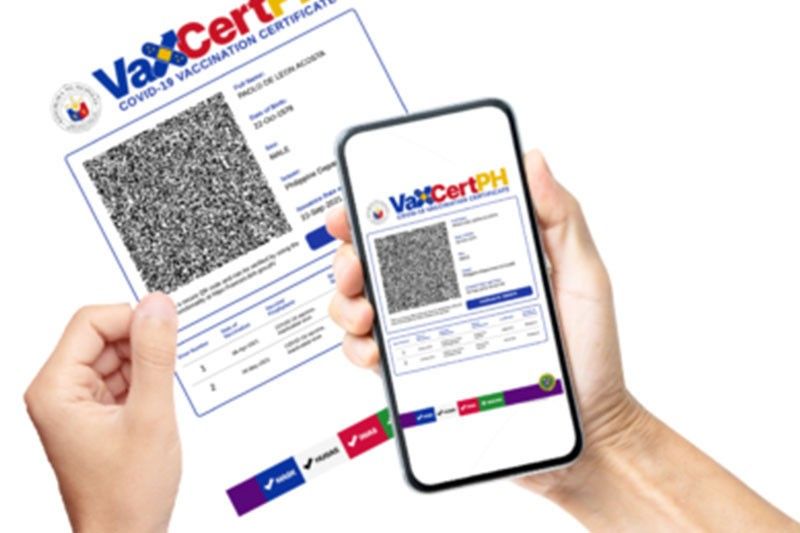 DICT adds security features in vax certificate