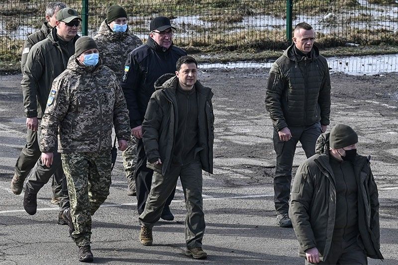 Ukraine urges West to back 'shield' against Russia after invasion warning