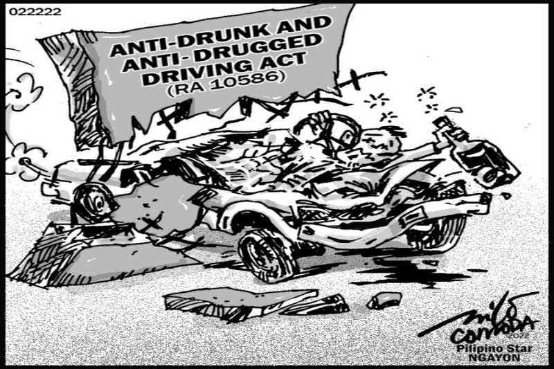 EDITORYAL - Walang silbi ang Anti-Drunk and Drugged Driving Act
