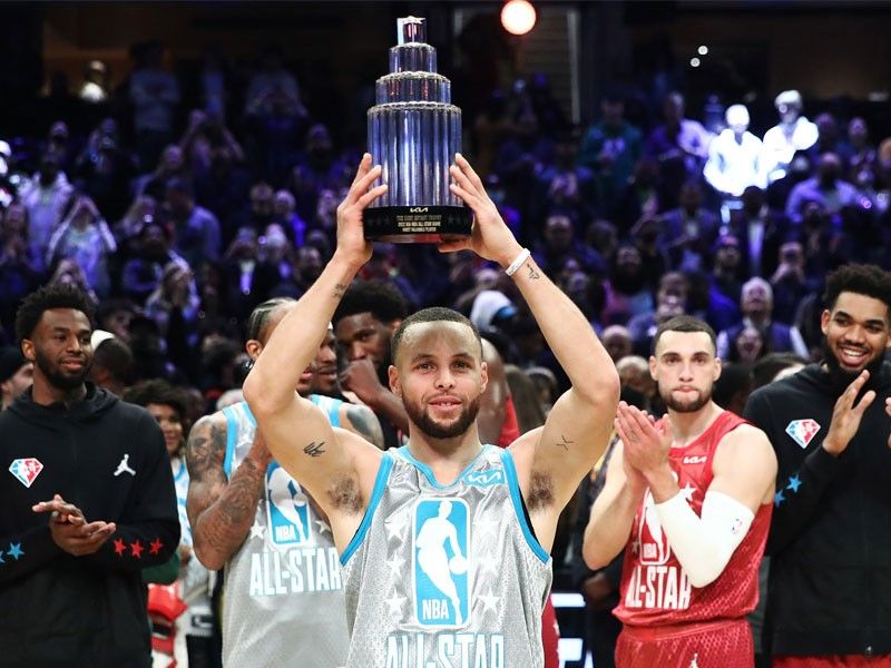 All-Star MVP Curry drains 16 triples in 50-point performance as Team LeBron  triumphs