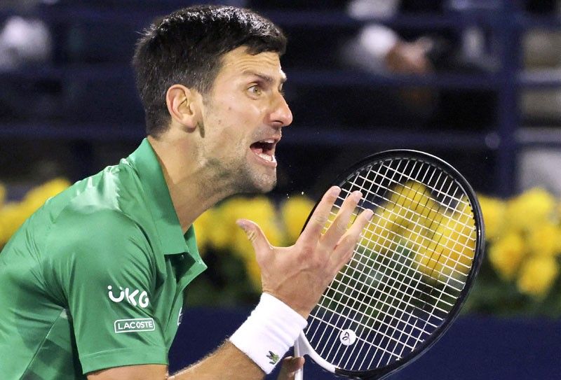 Novak Djokovic powers into semifinals of 2023 Dubai Duty Free