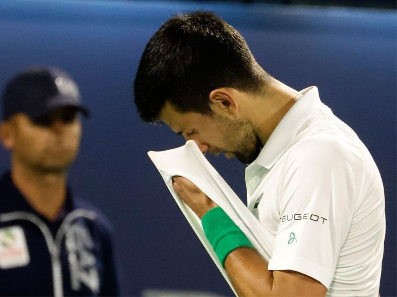 Djokovic to be replaced at No 1 by Medvedev after Dubai loss