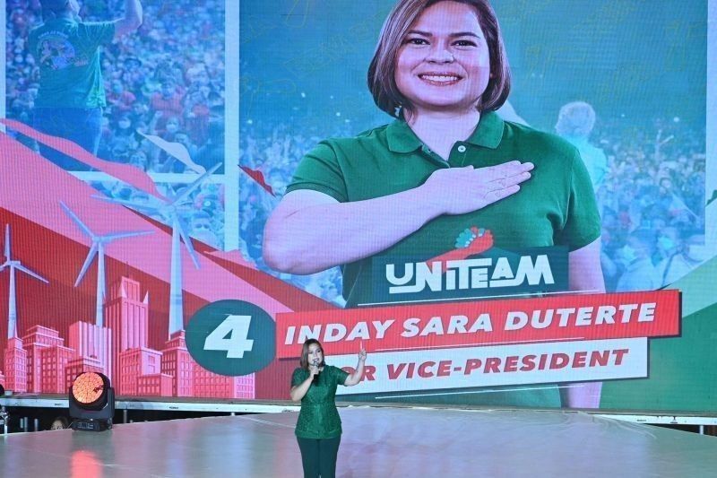 Sara not attending CNN, Comelec debates