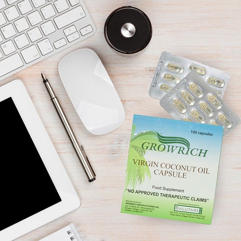 Have a dose of positivity for health with Growrich VCO Capsules