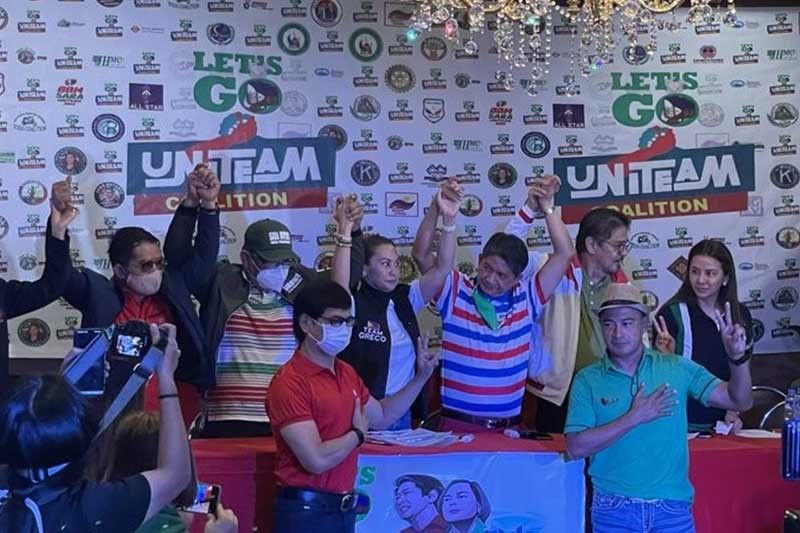 Bong's supporters go for UniTeam bets