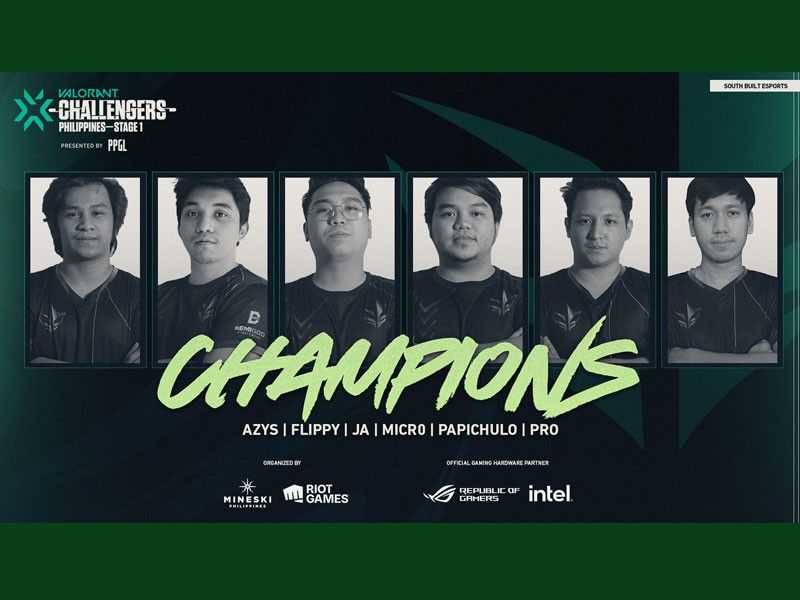 Underdog South Built Esports wins overall crown in VCT Philippines