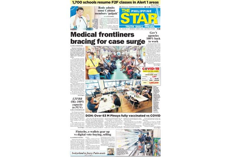 The STAR Cover (March 2, 2022)