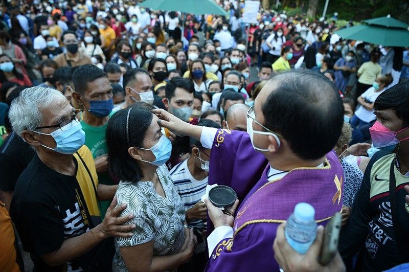 Philippines celebrates Ash Wednesday as Covid rules lift