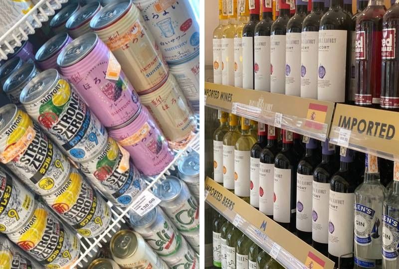 Imported alcoholic drinks hotsell