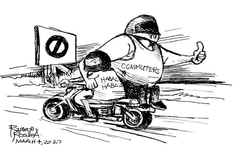 EDITORIAL - The motorcycle-for-hire issue anew