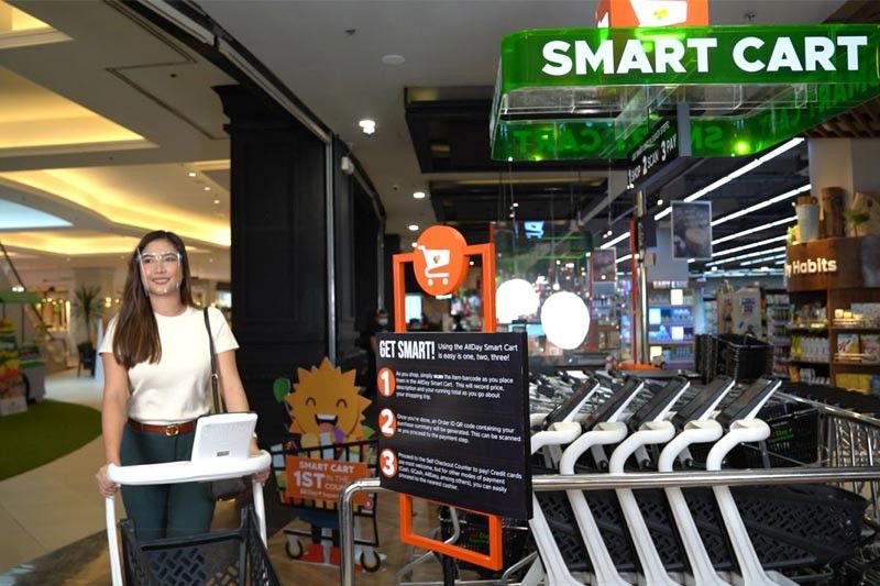AllDay introduces Philippinesâ�� first supermarket â��smart cartsâ��