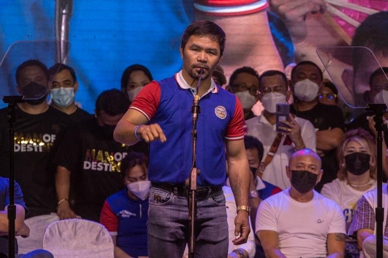 Pacquiao mendesak Comelec: Jangan memberikan pertanyaan debat, topik sebelumnya
