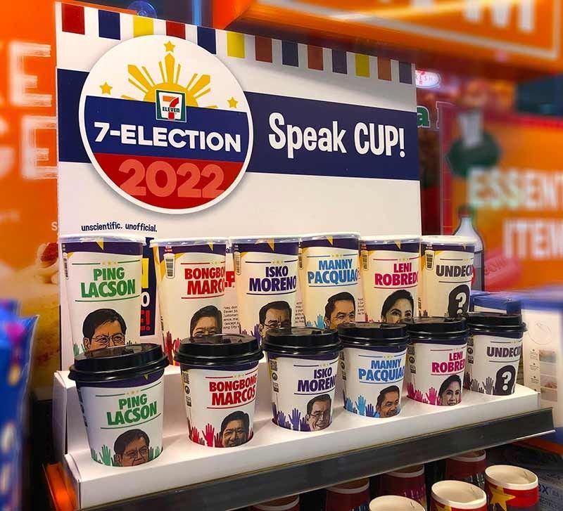 ‘Tidak ada minuman yang pecah!’  Saatnya #SpeakCup untuk pemilihan presiden Anda di 7-Eleven