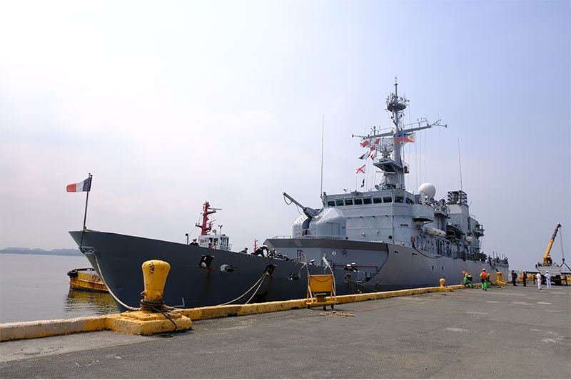 French frigate makes port call in Manila