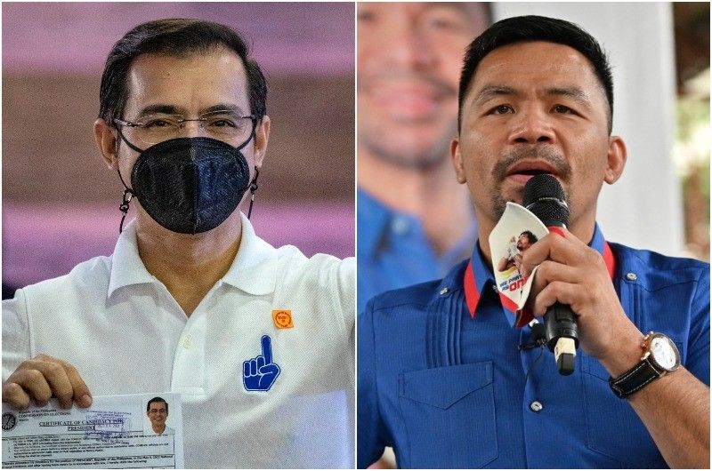 Isko, Pacquiao back proposal to postpone barangay polls