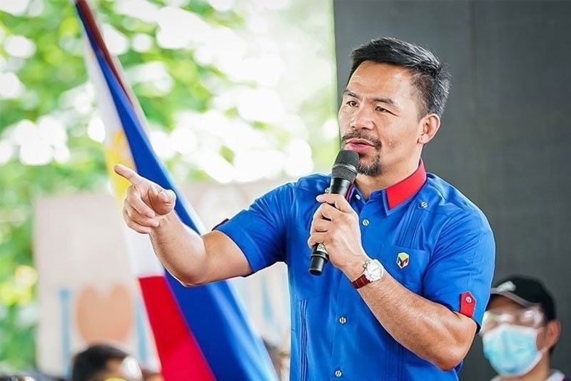 Pacquiao says backing out is fake news