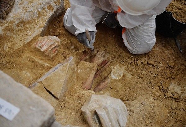 Ancient tombs unearthed at Paris' Notre-Dame cathedral