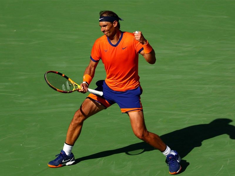 Nadal shakes off foot trouble, looks toward Kyrgios clash