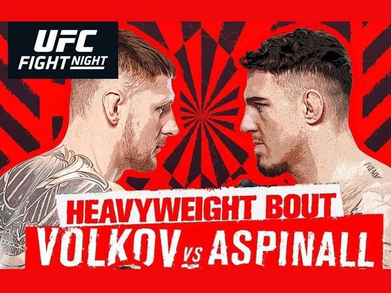 Volkov-Aspinall headlines explosive UFC Fight Night | Philstar.com