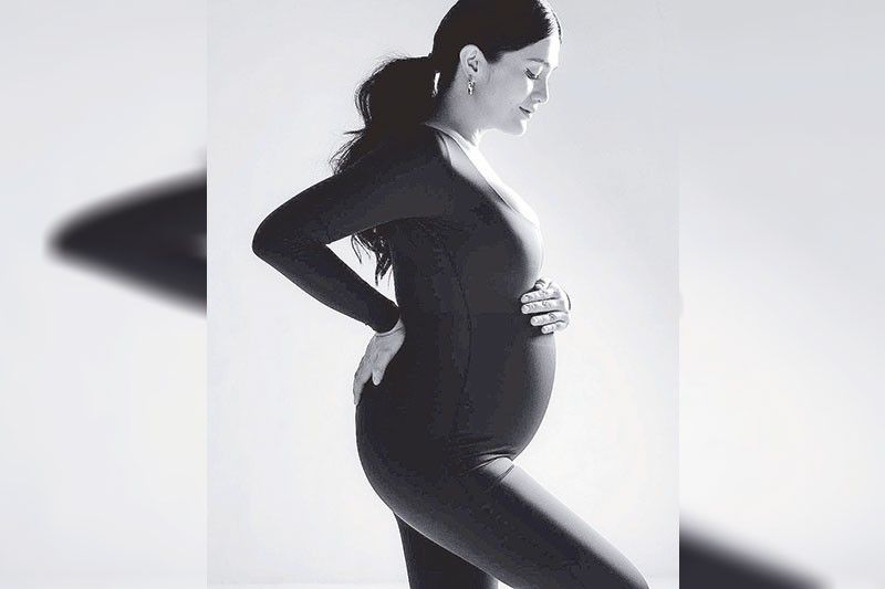 'Hi bunso:' Dimples Romana shares sonogram image, writes message for baby