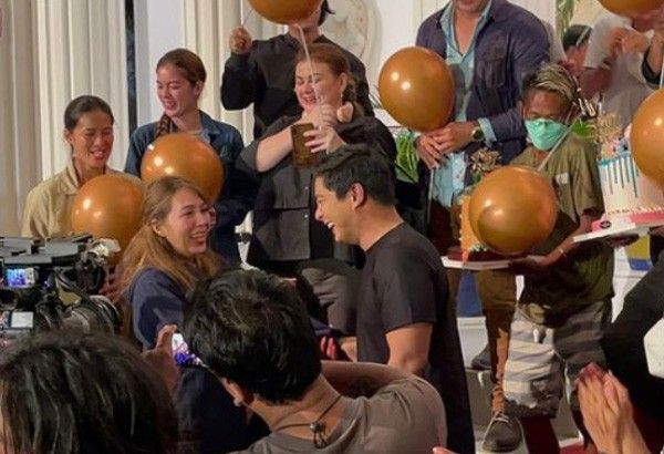 Julia Montes gets emotional after Coco Martin, 'Ang Probinsyano' birthday surprise