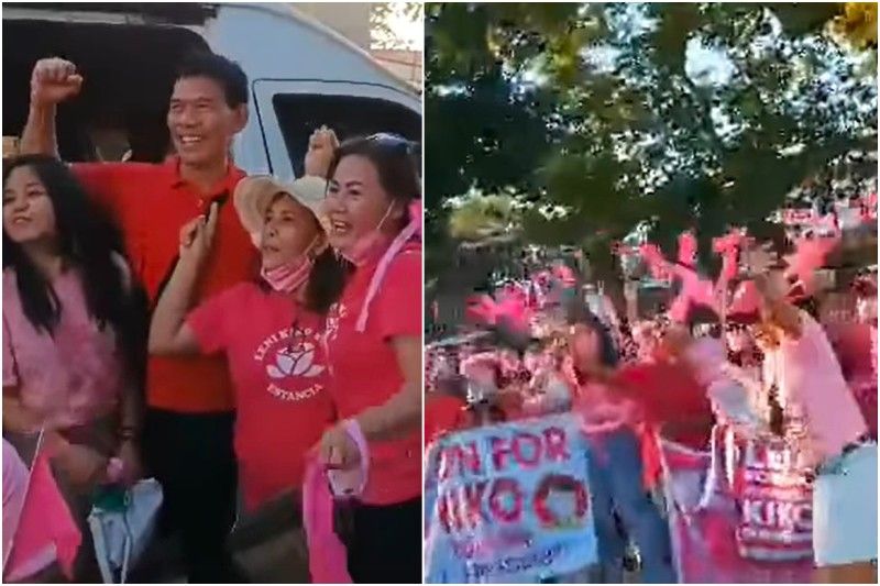 'Hindi magkalaban': Kakampinks mainit na sinalubong sina Leody de Guzman sa Iloilo