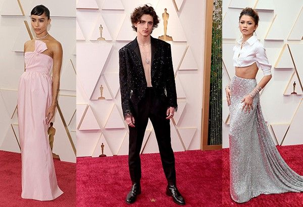 In photos: Stars shimmer at Oscars 2022 red carpet