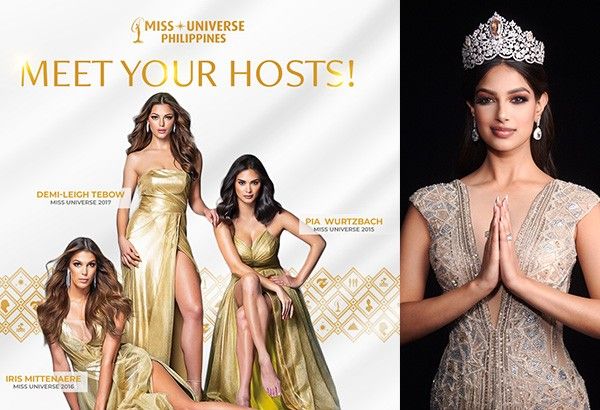 4 ratu Miss Universe akan menghiasi malam penobatan Miss Universe Filipina 2022