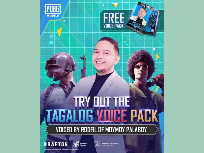 Moymoy Palaboy's Rodfil to provide Tagalog voice for PUBG Mobile