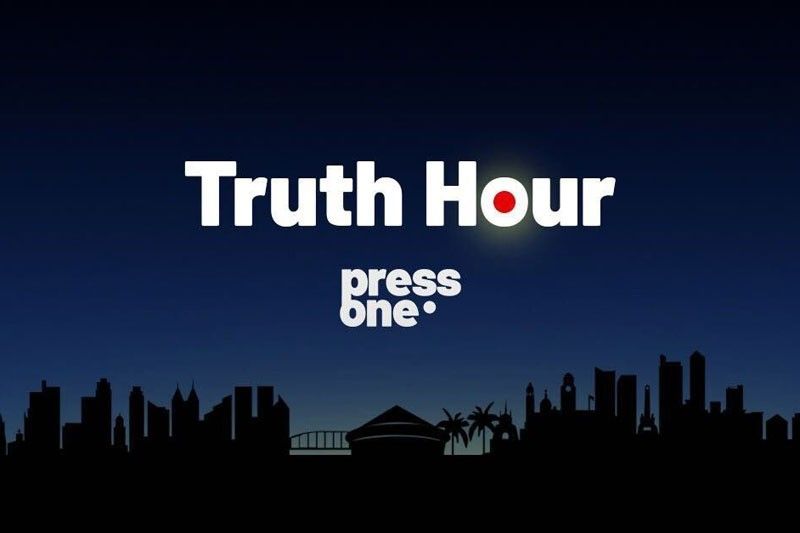 PressOne.PH launches #TruthHour to stress the importance of fighting disinformation