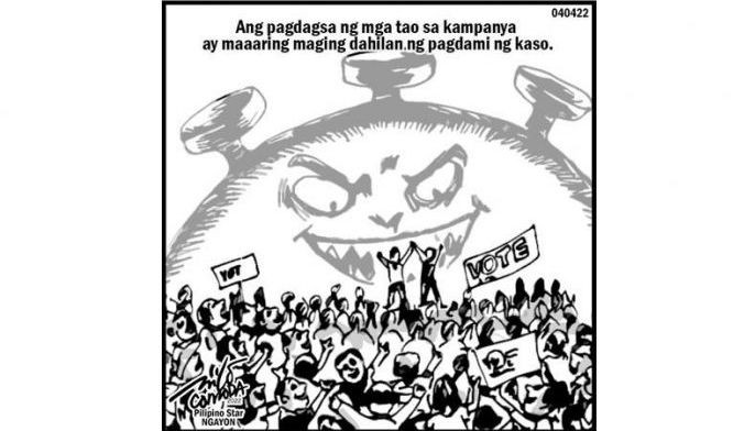 EDITORYAL - Ligtas na campaign rallies, sundin sana