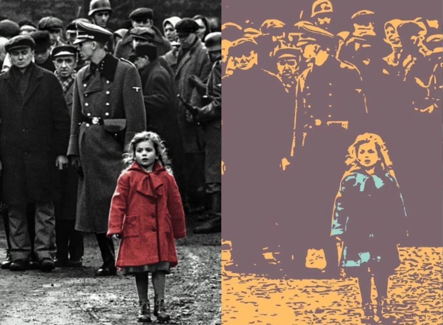 ‘Girl in Red Coat’ dari ‘Schindler’s List’ sekarang membantu pengungsi Ukraina
