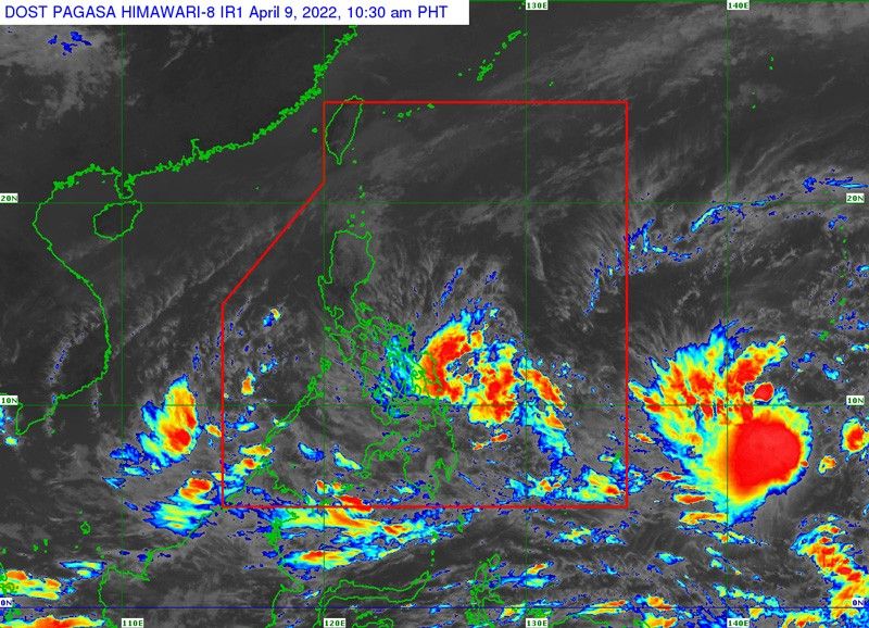 Signal No. 1 raised as first tropical cyclone of 2022 forms